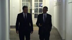 David Cameron Holds Cyber Security Talks With Barack Obama News Clip