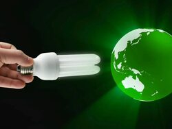 Bulb #1 HD green Stock Footage