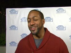 INTERVIEW: Jaleel White on what brings him out at Rickland Orchards And Maria Menounos Celebrate CHILL Stock Footage