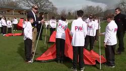 Prince William launches the new SkillForce Prince William Award programme News Clip