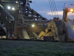 Open cast mining Stock Footage