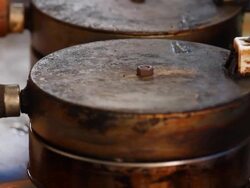 Crispy pancakes - Bangkok, Thailand Stock Footage