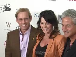 Bart Conner, Nadia Comaneci at CW3PR Presents Gold Meets Golden At Equinox Sports Club Hosted By Nicole Kidman 1/12/2013 in Los Angeles, CA.(Footage by WireImage Video/Getty Images Entertainment Video) Stock Footage