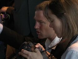 David Haye vs Dereck Chisora: Press Conference Stock Footage