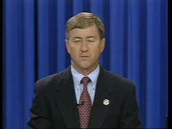 USA/SPACE: TROUBLED MIR SPACE STATION RECEIVES 2 TONS OF SUPPLIES News Clip