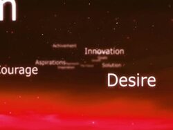 Words of hope Stock Footage