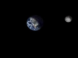 Moon's rotation Stock Footage