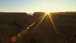The sun sets over the top of Santa Elena Canyon in Big Bend National Park, Texas. Stock Footage