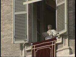 Benedict XVI appeals for peace in the Middle East News Clip