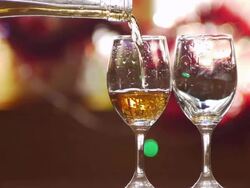 Brandy, festivals, celebrations Stock Footage