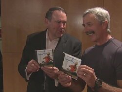 Mike Huckabee and Aaron Tippin Stock Footage
