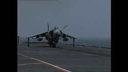 HMS Illustrious Aircraft Carrier Stockshots News Clip