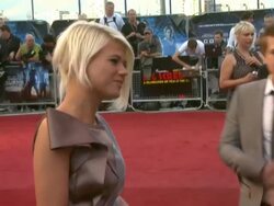 Danielle Harold at the Cowboys & Aliens UK Premiere at London England. (Footage by WireImage Video/Getty Images Entertainment Video) Stock Footage