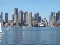 Boston Harbor Stock Footage