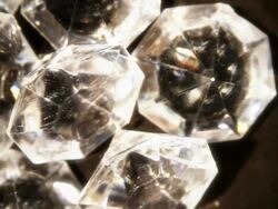 Diamonds flyover Stock Footage