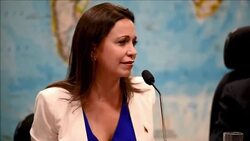 CLEAN : Venezuelan opposition leader asks Latin America for more support News Clip