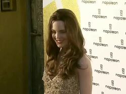 Celebrities Toast Beauty Giant Napoleon Perdis Unveiling Stock Footage