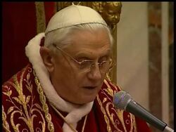 The AP's Trish Thomas reports from Rome on the Pope's speech to the Vatican's diplomatic corps. News Clip