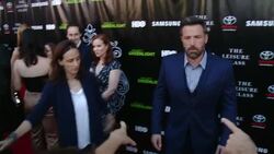 Ben Affleck at Matt Damon, Ben Affleck, Adaptive Studios And HBO Present The Project Greenlight Season 4 Winning Film 'The Leisure Class' Stock Footage