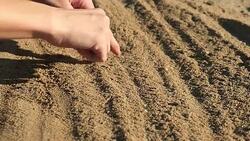 Drawing heart shape with love Stock Footage