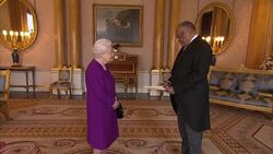 The Queen meets the new Gambian High Commissioner to the United Kingdom, Francis Blain News Clip