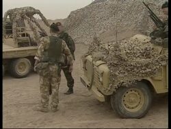 UK chief of general staff meets British troops stationed in Kuwait News Clip