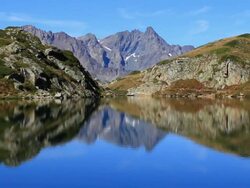 Lake Noir Alps HD Stock Footage