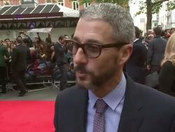 INTERVIEW: Matt Tolmach on retelling the story, on Andrew Garfield, the new Peter Parker at The Amazing Spider-Man: UK Premiere at Odeon Leicester Square on June 18, 2012 in London, England (Footage by WireImage Video/Getty Images) Stock Footage