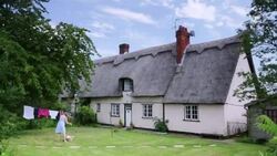 Country Cottage... Stock Footage