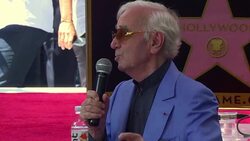 VOICED : Aznavour recibe su estrella en el Paseo de la Fama de Hollywood News Clip
