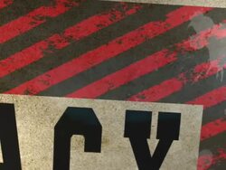 Piracy warning sign. HD Stock Footage