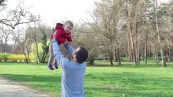 Fly baby Stock Footage