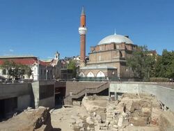 Banya Bashi Mosque - Sofia, Bulgaria Stock Footage