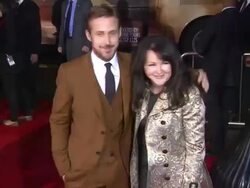 Ryan Gosling, Donna Gosling at Gangster Squad Los Angeles Premiereon 1/7/2013 in Hollywood, CA.(Footage by WireImage Video/Getty Images Entertainment Video) Stock Footage