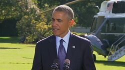 Obama says US-Arab strikes show unity against militants Instructional Video