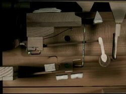 High speed piano mechanism Stock Footage