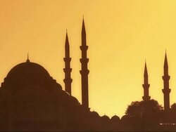 HD: Suleymaniye Mosque Stock Footage