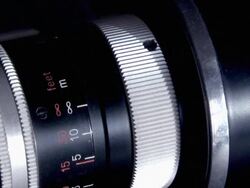 Lens Focusing Stock Footage