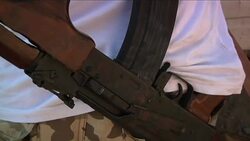 Rebel checkpoint close to centre of capital, rebel reax Instructional Video