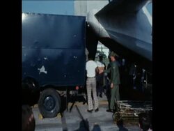 SYND 10 9 74 BODIES OF TWA CRASH VICTIMS ARRIVE News Clip