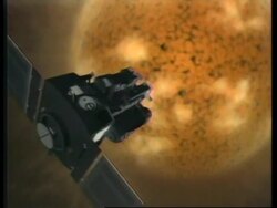 USA: NASA SATELLITE DETECTS MASSIVE ENERGY WAVE FROM SUN News Clip