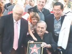Dedication of James Doohan's Star on the Hollywood Walk of Fame Stock Footage