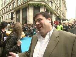 Race To Witch Mountain UK Premiere Stock Footage