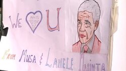 CLEAN : Messages of support for Mandela continue News Clip