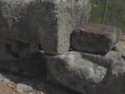 Mayan Sculpture Jaguar Stock Footage