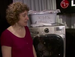 INTERVIEW: Susan Sampliner talks about how great it is that LG is donating machines to theaters Stock Footage