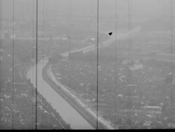 Berlin Wall: Rhine River and Berlin Countryside Stock Footage