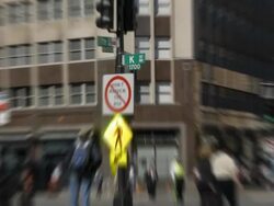 Time Lapse Lobbyists Everywhere! (1080/24p) Stock Footage