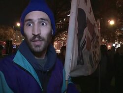 Washington DC protest following Ferguson decision - CLIPS Stock Footage