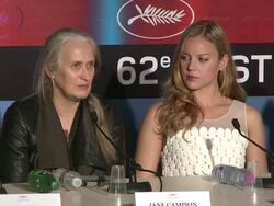 Cannes Film Festival 2009:Bright Star Press Conference Stock Footage